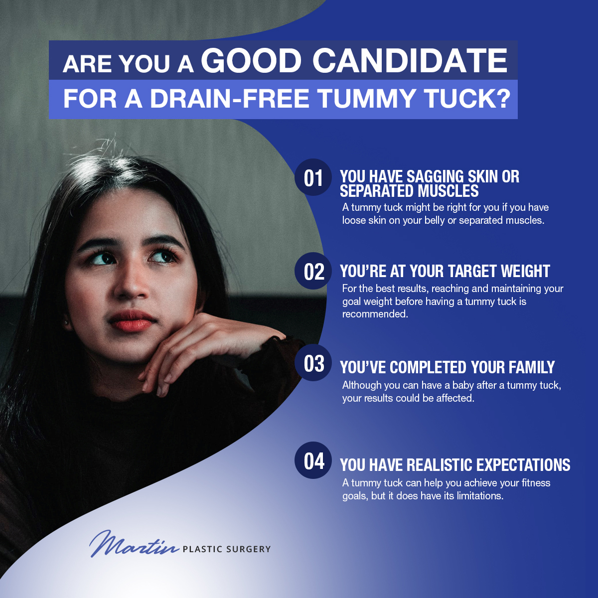 Are You A Good Candidate For A Drain-Free Tummy Tuck? [Infographic] img 1