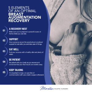 5 Elements of an Optimal Breast Augmentation Recovery [Infographic]