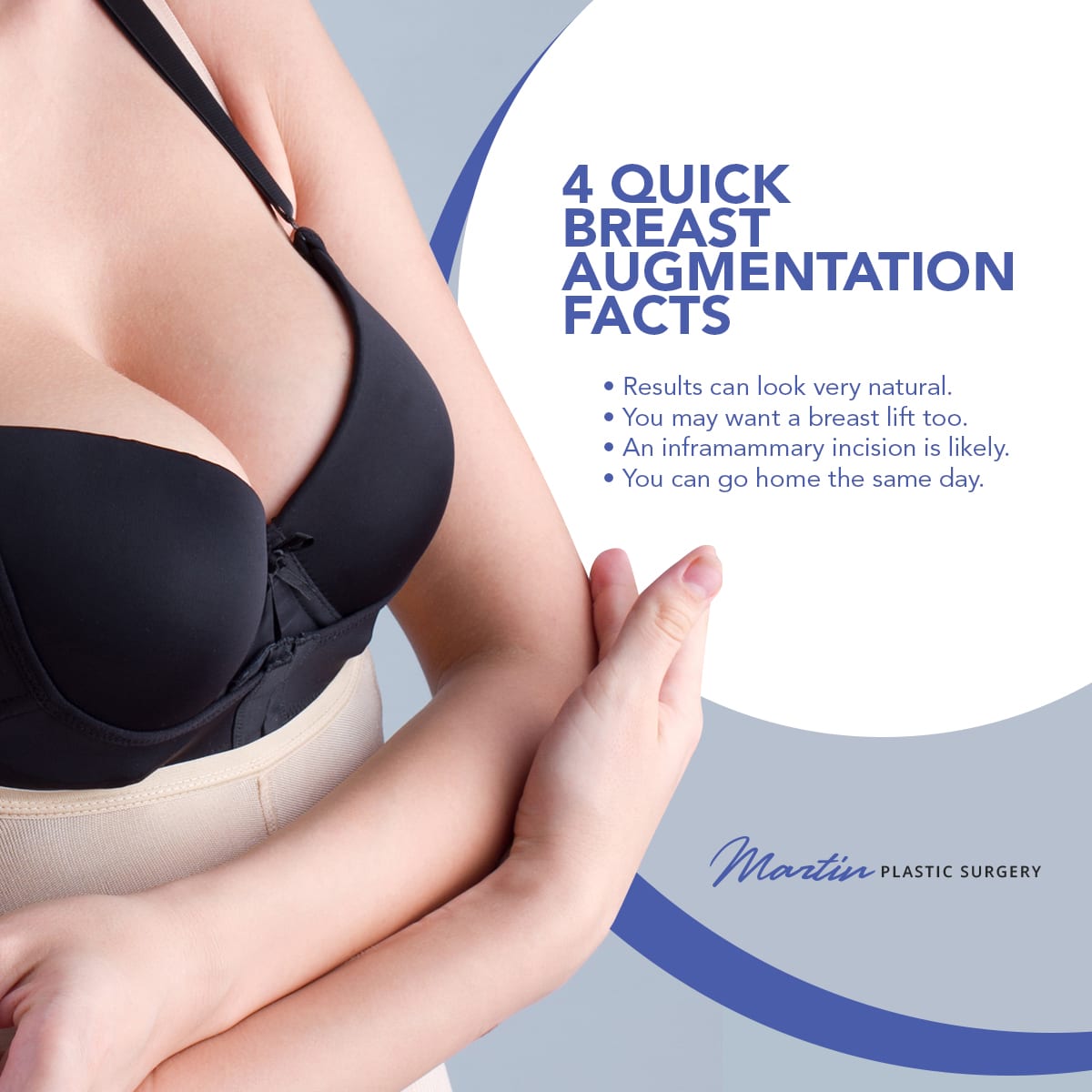 4 Quick Breast Augmentation Facts [Infographic] img 1