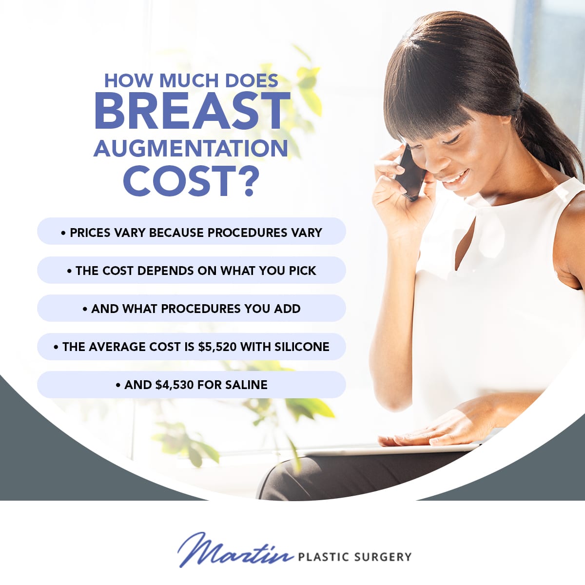 How Much Does Breast Augmentation Cost? [Infographic] img 1
