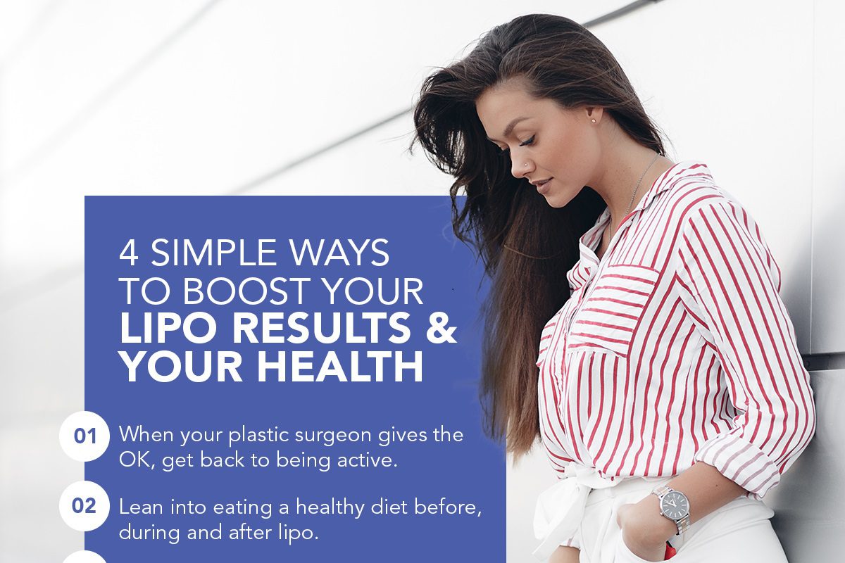 4 Simple Ways to Boost Your Lipo Results & Your Health [Infographic]