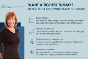 WANT A TIGHTER TUMMY? HERE'S YOUR ABDOMINOPLASTY CHECKLIST!